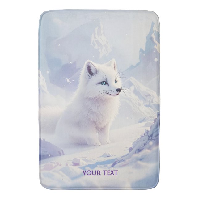 Alfombrilla De Baño Fantasy Cute Big Elephant Savanna (Frente vertical)