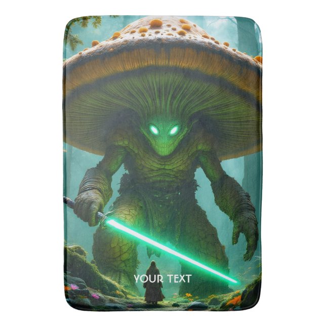 Alfombrilla De Baño Fantasy Cute Mushroom Saber Forest (Frente vertical)