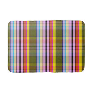 Alfombrilla De Baño Fantasy Mood Plaid LD