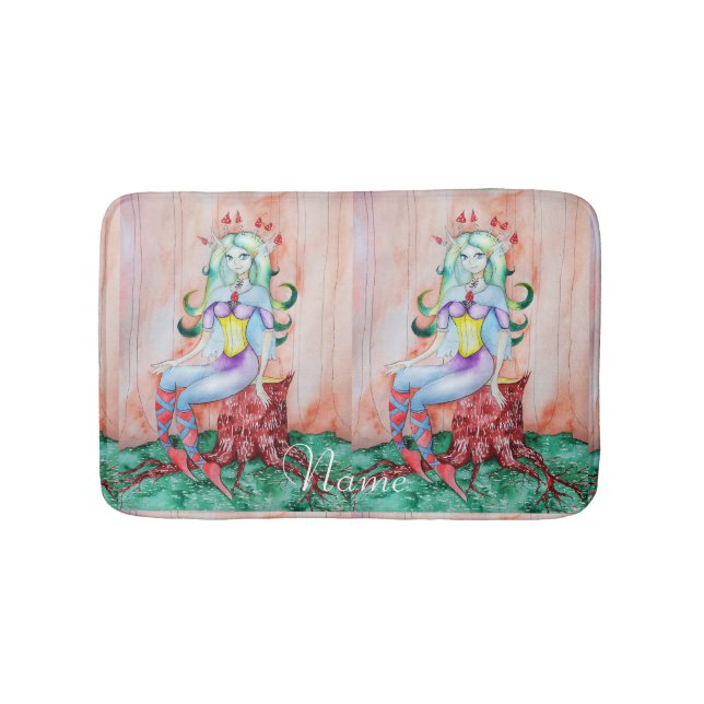 Alfombrilla De Baño Fantasy Pixie Fairy Thunder_Cove (Anverso)