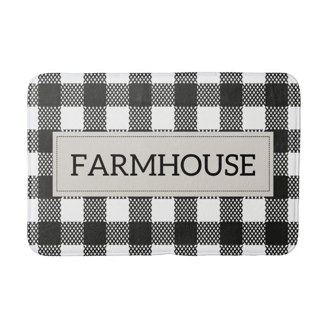 Alfombrilla De Baño Farmhouse Bath Mat (Anverso)