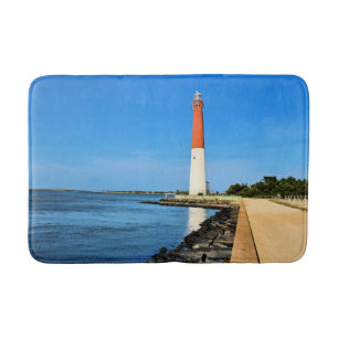 Alfombrilla De Baño Faro Barnegat, New Jersey Bath Mat