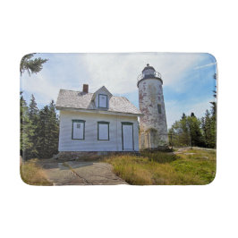 Alfombrilla De Baño Faro de Baker Island, Maine