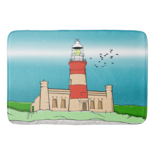 Alfombrilla De Baño Faro de Cape Agulhas