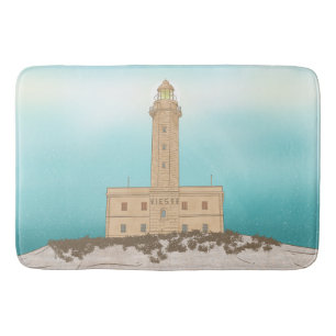 Alfombrilla De Baño Faro de Vieste Italia