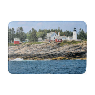 Alfombrilla De Baño Faro Pemaquid Point, Maine Bath Mat