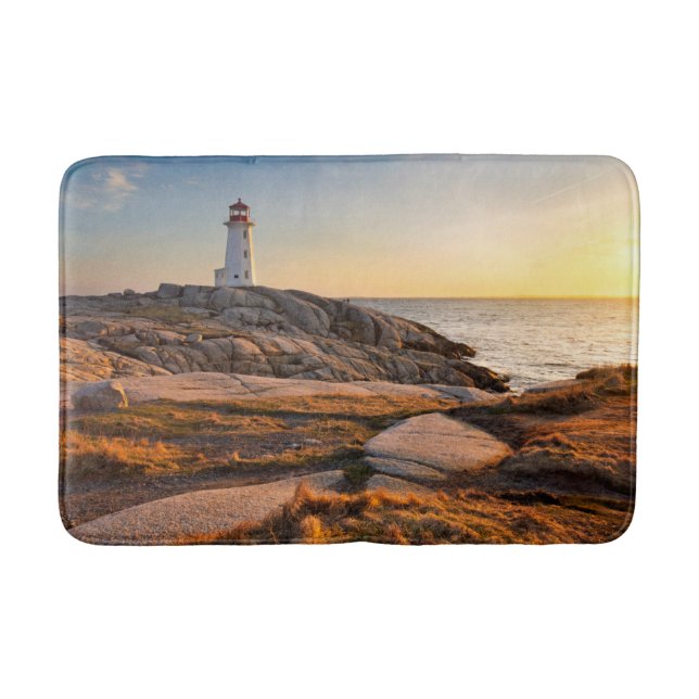 Alfombrilla De Baño Faros | Peggy's Cove Nova Scotia (Anverso)