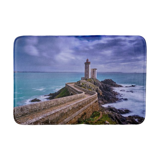Alfombrilla De Baño Faros | Petit Minou Lighthouse Francia (Anverso)