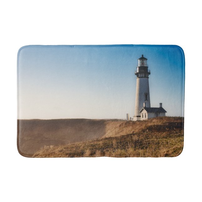 Alfombrilla De Baño Faros | Yaquina Head Lighthouse Oregon (Anverso)