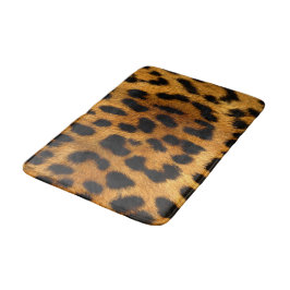 Alfombrilla De Baño Faux Leopard Skin Bathroom Mat