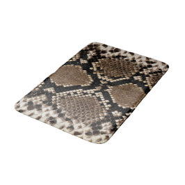 Alfombrilla De Baño Faux Python Snake Skyroom Mat