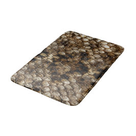 Alfombrilla De Baño Faux Rattlesnake Snake Skine Bathroom Mat
