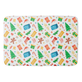 Alfombrilla De Baño Felices Navidades Feliz Navidad Destitución