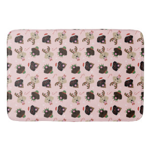 Alfombrilla De Baño Felices Pawlidays Labrador Recuperar Perros