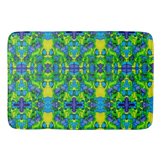 Alfombrilla De Baño Felicidad Esmeralda (Anverso)