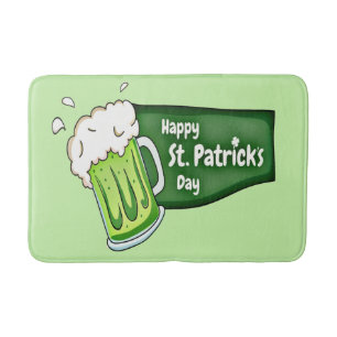 Alfombrilla De Baño Feliz Día de San Patricio