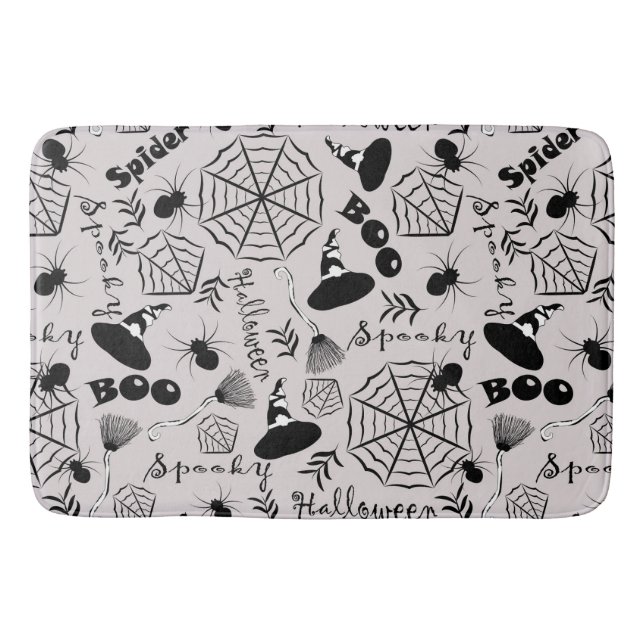 Alfombrilla De Baño Feliz Halloween (Anverso)