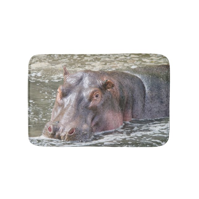 Alfombrilla De Baño Feliz Hippo (Anverso)