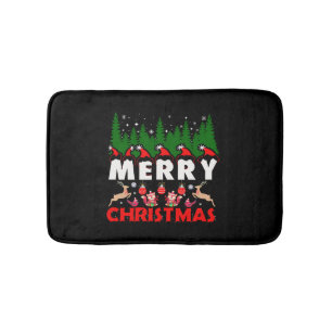 Alfombrilla De Baño Feliz Navidad Canvas Navidades cristianos Jesús