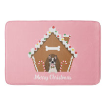Feliz Navidad Gingerbread Dog House