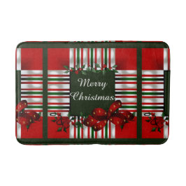 Alfombrilla De Baño Feliz Navidad personalizada