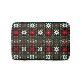 Alfombrilla De Baño Feria de Navidad Escandinava Edición Fair Isle 3