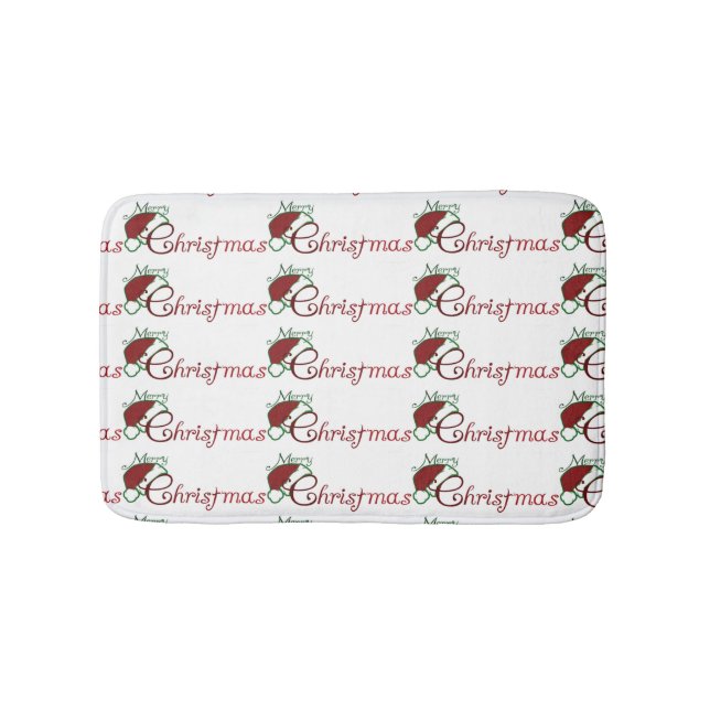 ALFOMBRILLA DE BAÑO **FEROSAS NAVIDAD** CON SANTA HAT (Anverso)