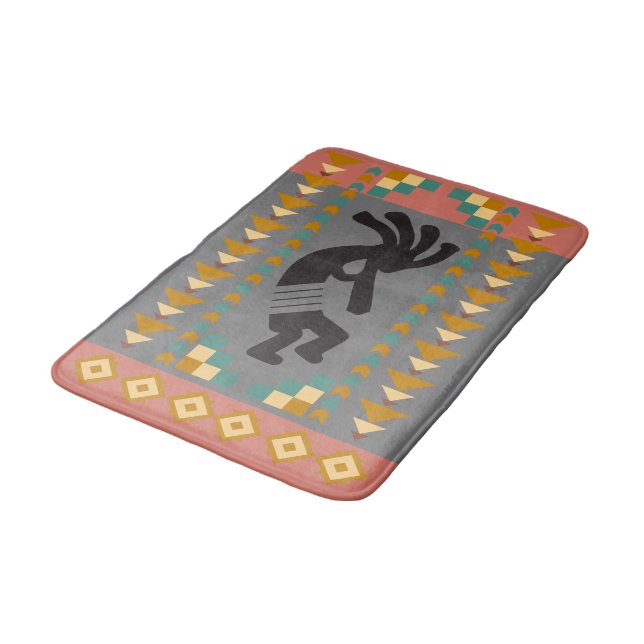 Alfombrilla De Baño Fertilidad Kokopelli Southwestern (Angular)