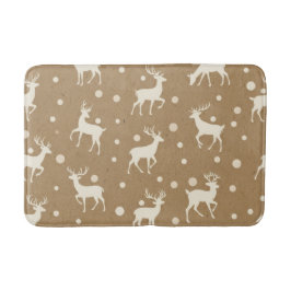 Alfombrilla De Baño Festive Christmas Bath Mat – Holiday Bathroom Deco