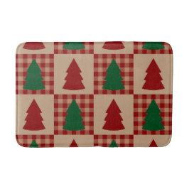 Alfombrilla De Baño Festive Christmas Bath Mat – Holiday BathroomDecor