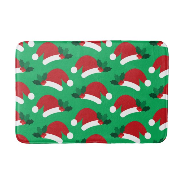 Alfombrilla De Baño Festive Christmas Bath Mat – Holiday BathroomDecor (Anverso)