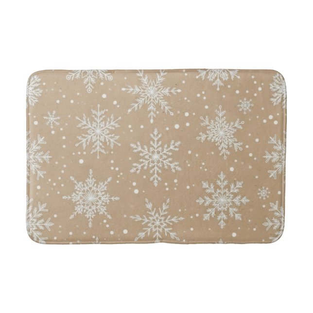 Alfombrilla De Baño Festive Christmas Bath Mat – Holiday BathroomDecor (Anverso)