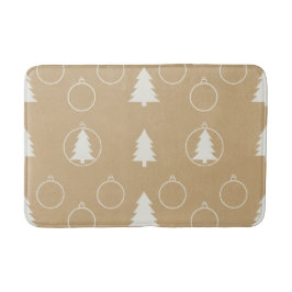 Alfombrilla De Baño Festive Christmas Bath Mat – Holiday BathroomDecor