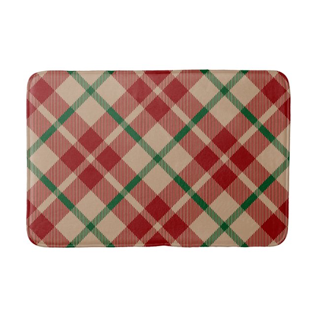 Alfombrilla De Baño Festive Christmas Bath Mat – Holiday BathroomDecor (Anverso)