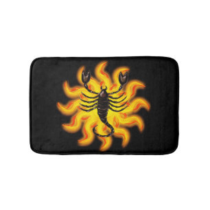 Alfombrilla De Baño Fiery Scorpio