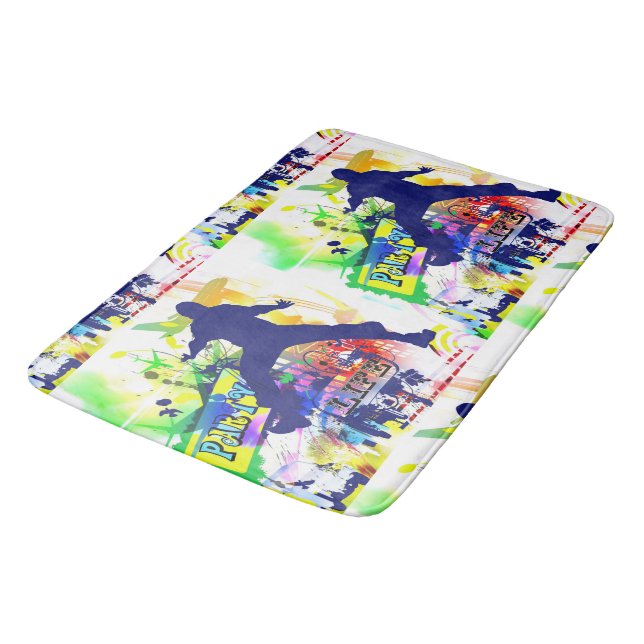 Alfombrilla De Baño Fiesta Life Dance Bath Mat (Angular)