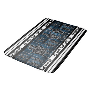 Alfombrilla De Baño Figura negra griega moderna