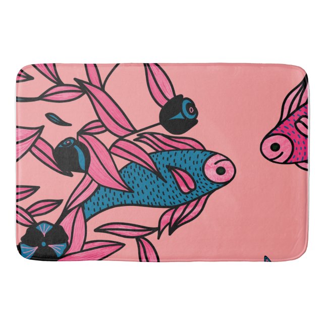 Alfombrilla De Baño Fish Bath Mat (Anverso)