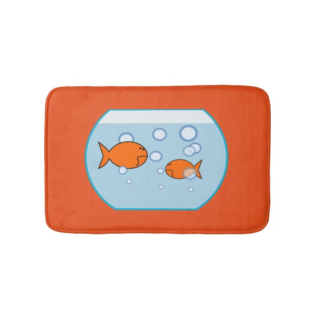 Alfombrilla De Baño Fish Bowl Bath Mat (Anverso)
