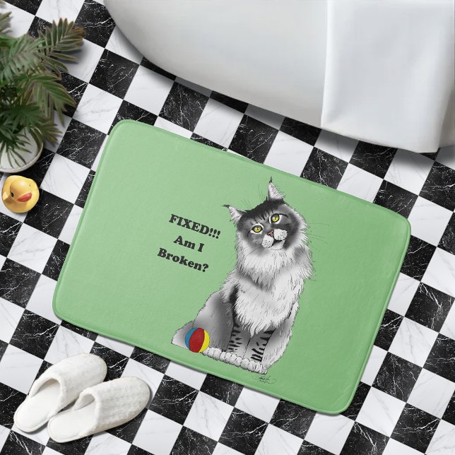 Alfombrilla De Baño Fixed Kitty (Subido por el creador)