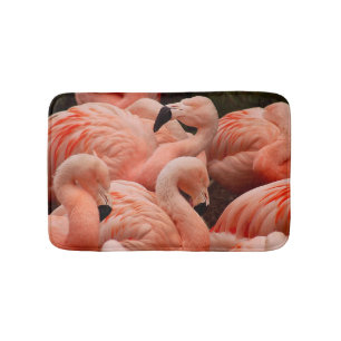 Alfombrilla De Baño Flamencos rosados