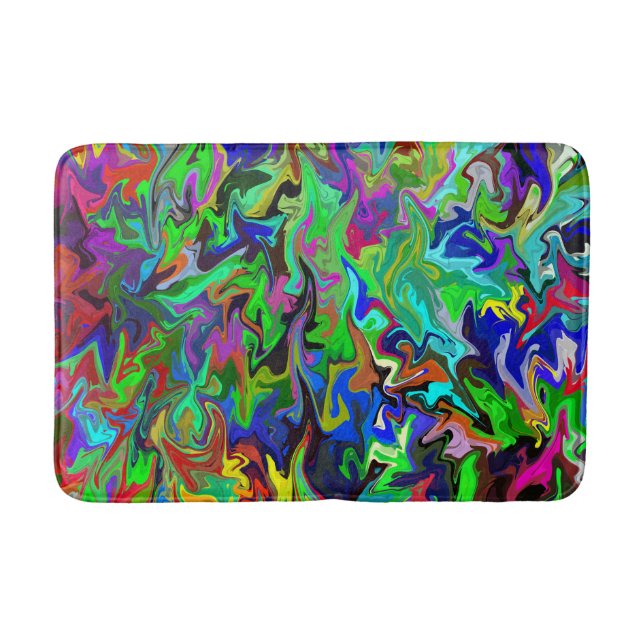 Alfombrilla De Baño Flames...... (Anverso)