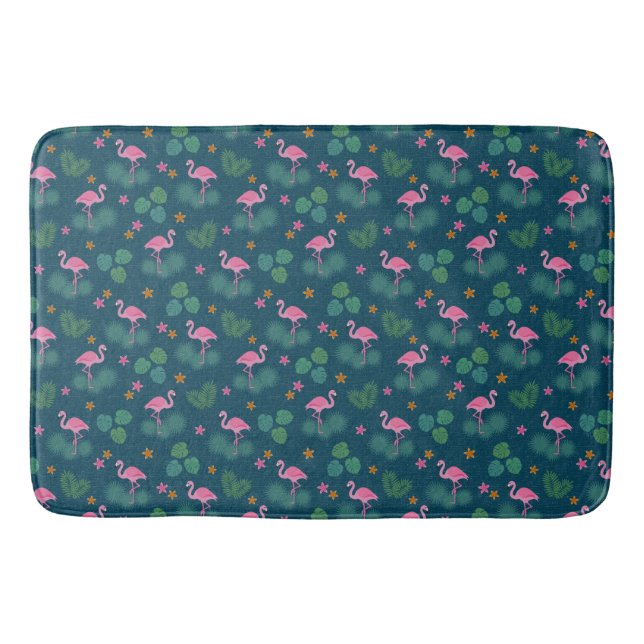 Alfombrilla De Baño Flamingo Bath Mat (Anverso)