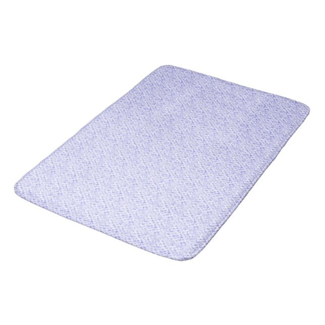 Alfombrilla De Baño Flannel azul claro (Angular)