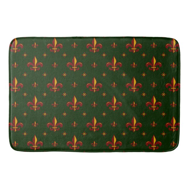Alfombrilla De Baño Fleur De Lis (Anverso)