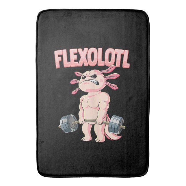 Alfombrilla De Baño Flexolotl Axolote (Frente vertical)