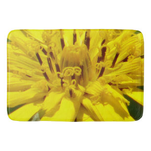 Alfombrilla De Baño Flor amarilla