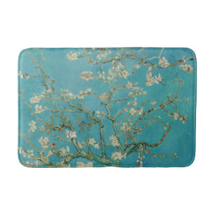 Alfombrilla De Baño Flor de Almendro, Pintura al Óleo, Vincent Van Gog