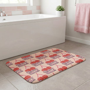 Alfombrilla De Baño Flor de Cerezo