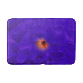 Alfombrilla De Baño Flor de espadas de barro de baño morado multiplici